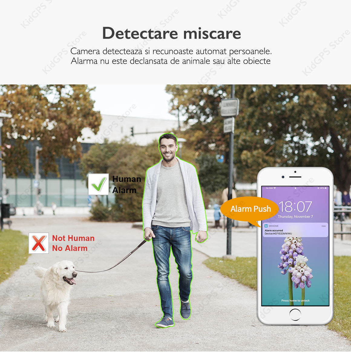 Camera de supraveghere WIFI SriHome SH039B Pro Camera de supraveghere WIFI SriHome SH039B Pro